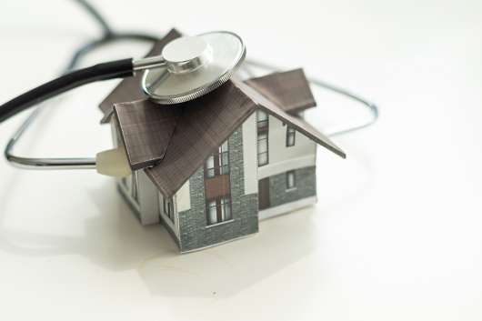Foto: Haus und Stehtoskop